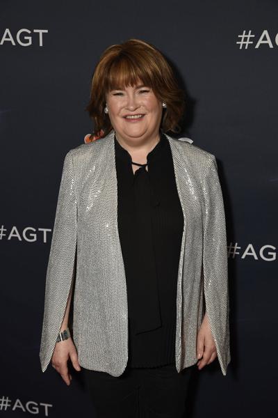Susan Boyle attends "America's Got Talent" Season 14 Live Show Red Carpet at Dolby Theatre on Aug. 20, 2019, in Los Angeles.