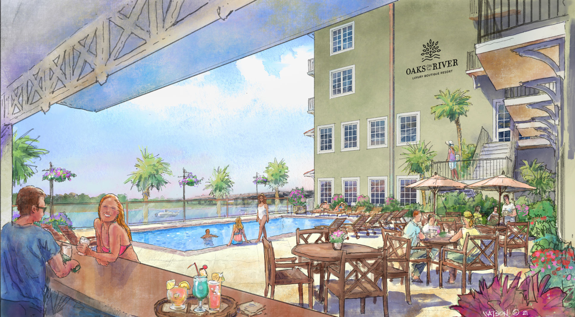 Oaks on the River Luxury Boutique Resort News