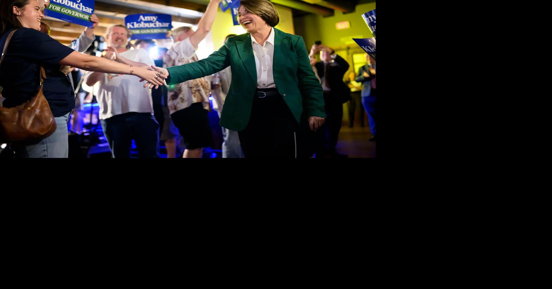 Klobuchar says she won't run for president in 2028 or 2032 if elected governor Ryan Faircloth, The Minnesota Star Tribune Sep 11, 2026 1 hr ago