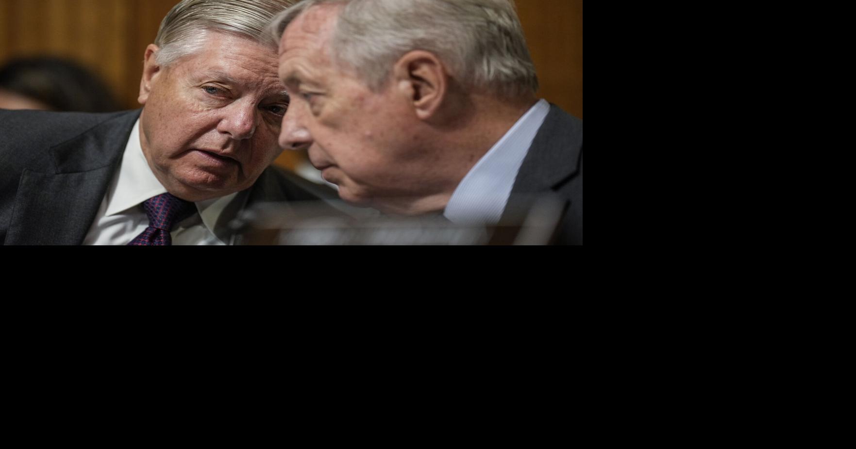 Dick Durbin, D- Ill., during a Senate Judiciary Committee hearing on judicial nominations on Capitol Hill Sept. 6, 2023, in Washington, D.C..