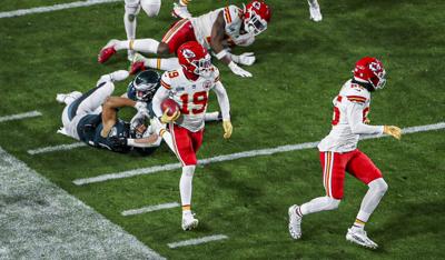 Vahe Gregorian: Chiefs' looming challenge: How to manage injury-prone Super  Bowl hero Kadarius Toney, National Sports