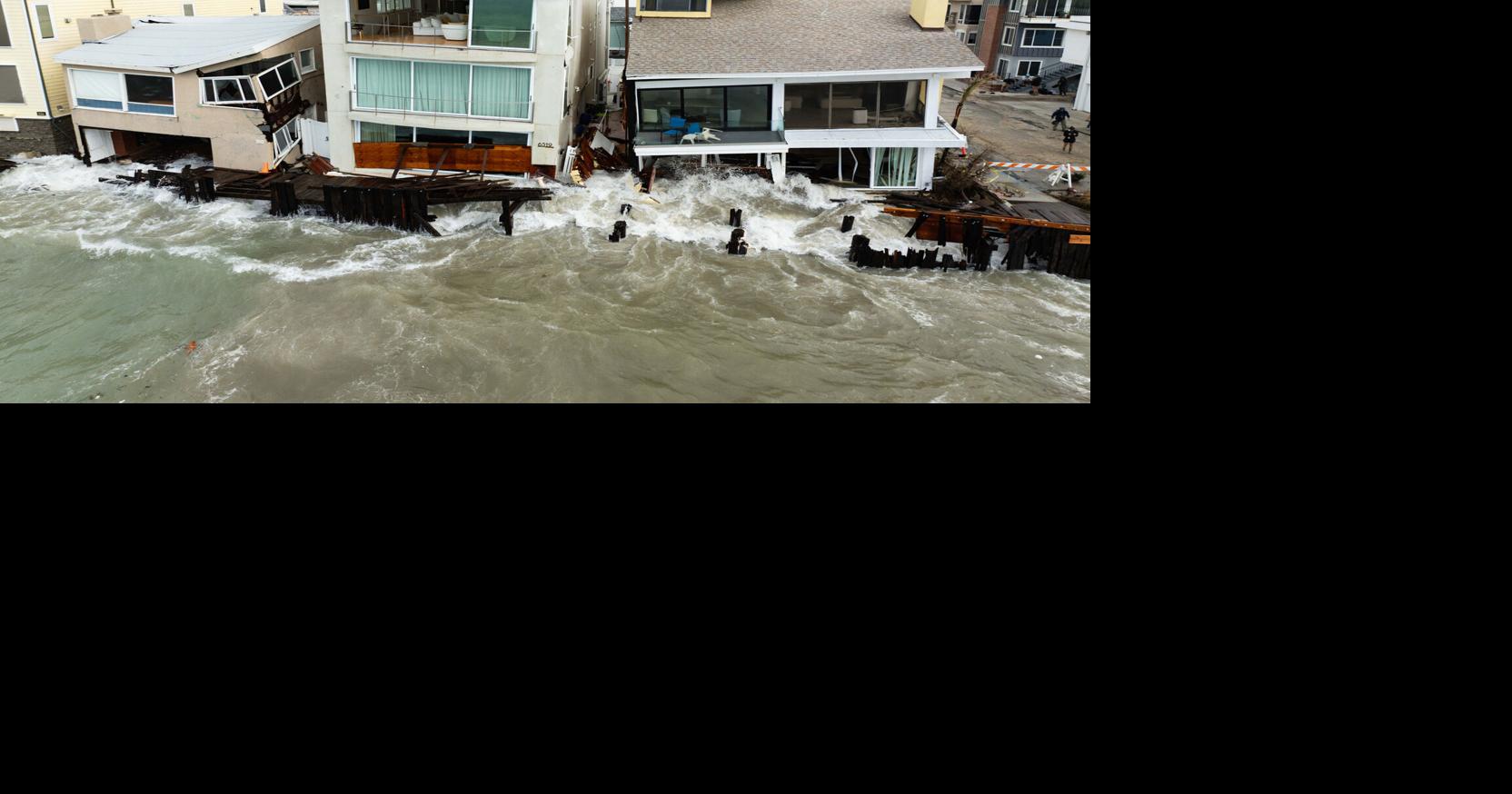 Heavy surf, red-tagged homes, a battered boardwalk: Long Beach confronts costly climate reality Deborah Vankin, Los Angeles Times Oct 12, 2026 1 hr ago