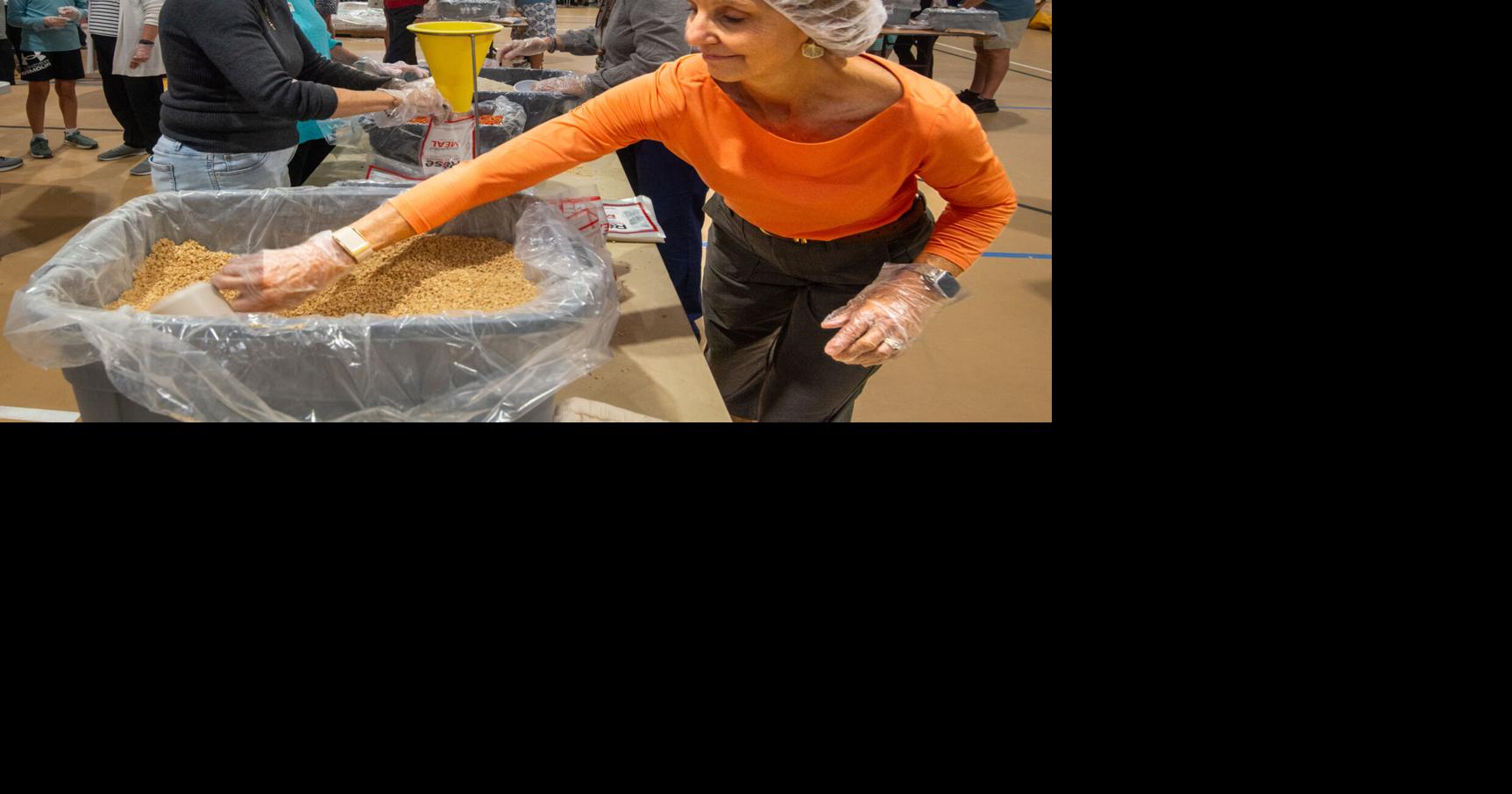 Churches team up to Rise Against Hunger