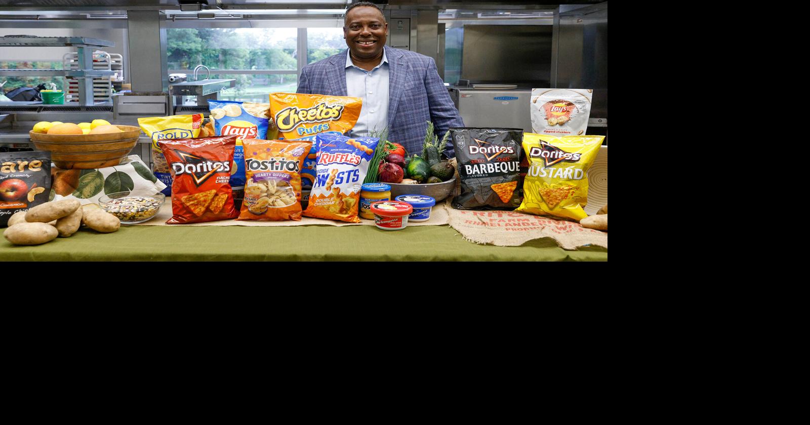 Steven Williams, CEO of PepsiCo Foods North America, beams while(04)
