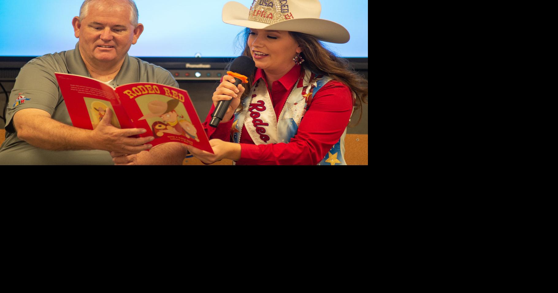 Miss Rodeo USA reads to Glyndale students | Local News ...