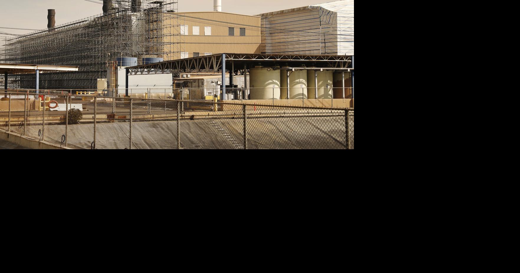 The Exide Technologies battery recycling plant in Vernon, shown in 2020