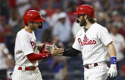 Trea Turner homers twice, while Bryce Harper closes in on 300 in 6-4  Phillies win, National Sports