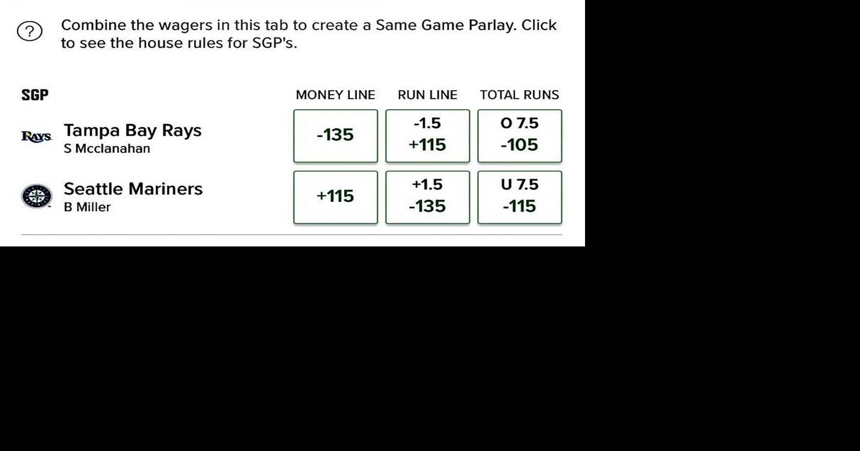 What is a Same Game Parlay?