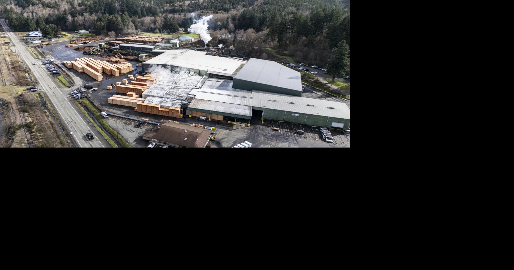Humpton Lumber Mill in Morton, Washington, on March 25, 2026.