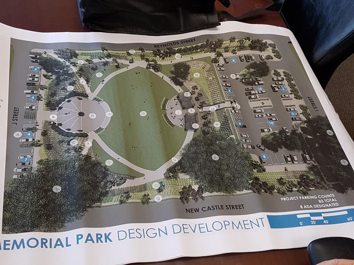 Officials unveil veterans park concept Local News The Brunswick News