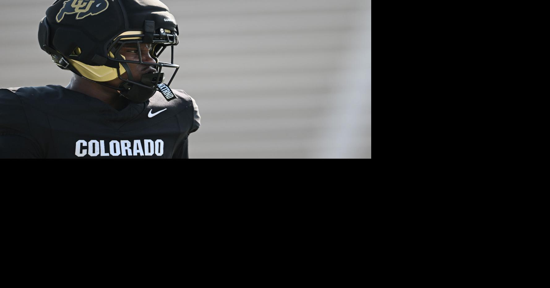 Colorado's Boo Carter takes part in practice at Fountain-Fort Carson Stadium on Aug. 6, 2026, in Fountain, Colorado.