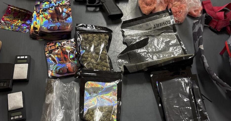 Traffic stop leads to arrest on gun, drug charges | Local News ...