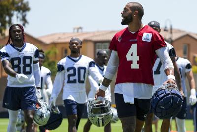 Trevon Diggs lashes out at Dak Prescott at Cowboys camp in Oxnard