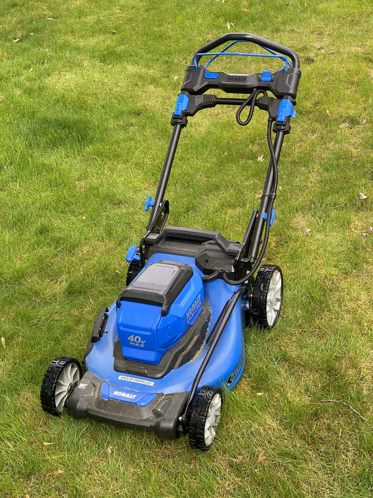 Kobalt self propelled 2024 lawn mower