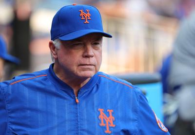 Buck Showalter, Manager of the New York Yankees, smiling during News  Photo - Getty Images