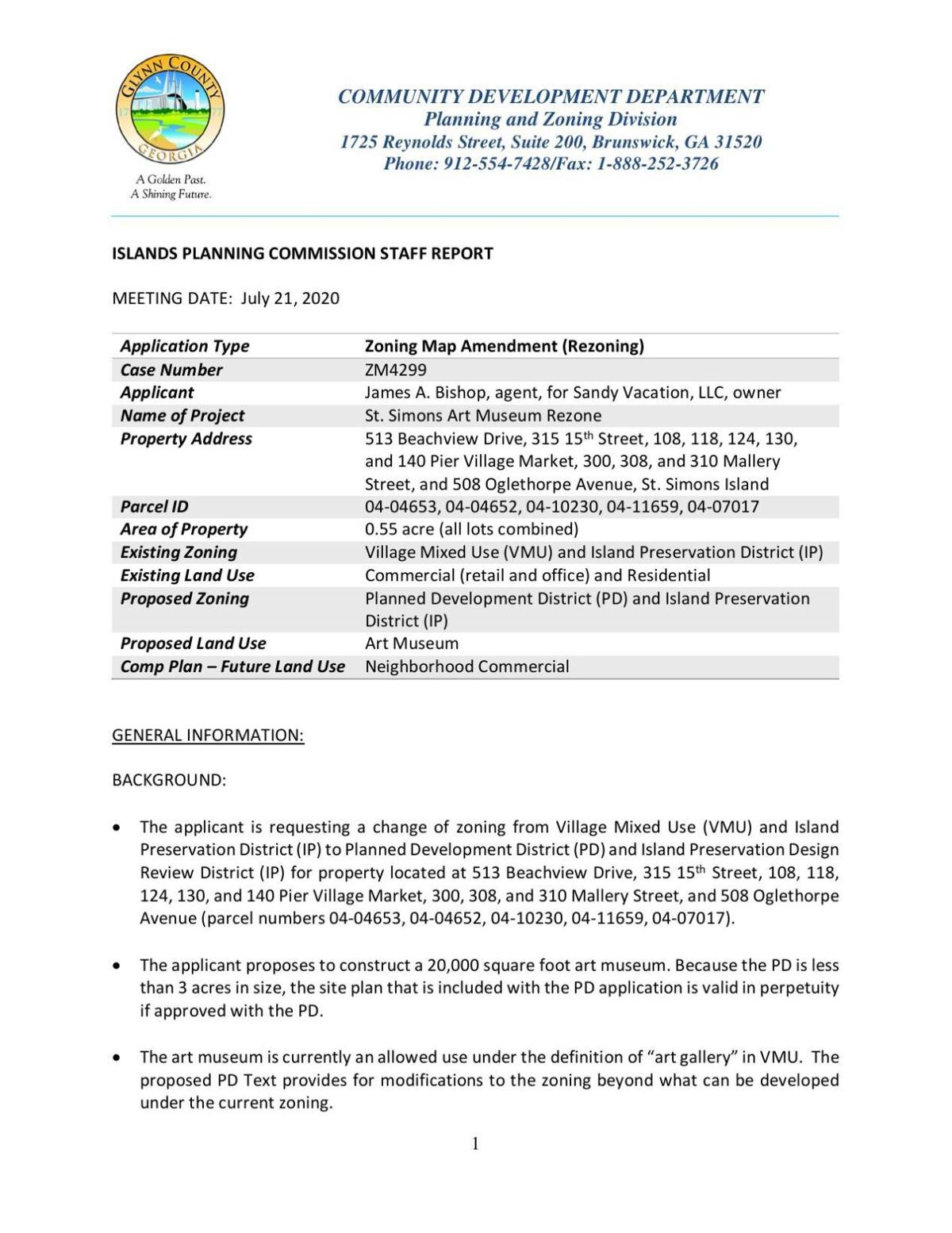 Zm4299 St Simons Art Rezone Agenda Packet Ipc 07 21 Pdf The Brunswick News Zm4299 St Simons Art Rezone Agenda Packet Ipc 07 21 Pdf The Brunswick News