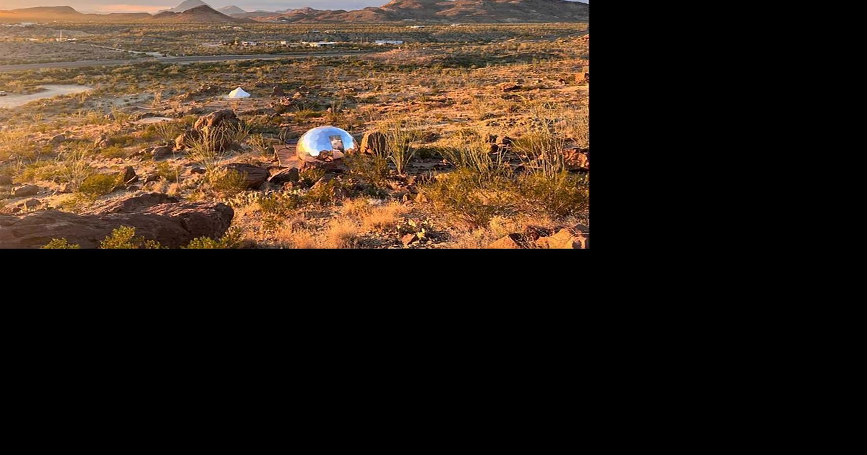 A ‘mirrored space pod’ in Texas is named best ‘glamping’ spot in the US | World News