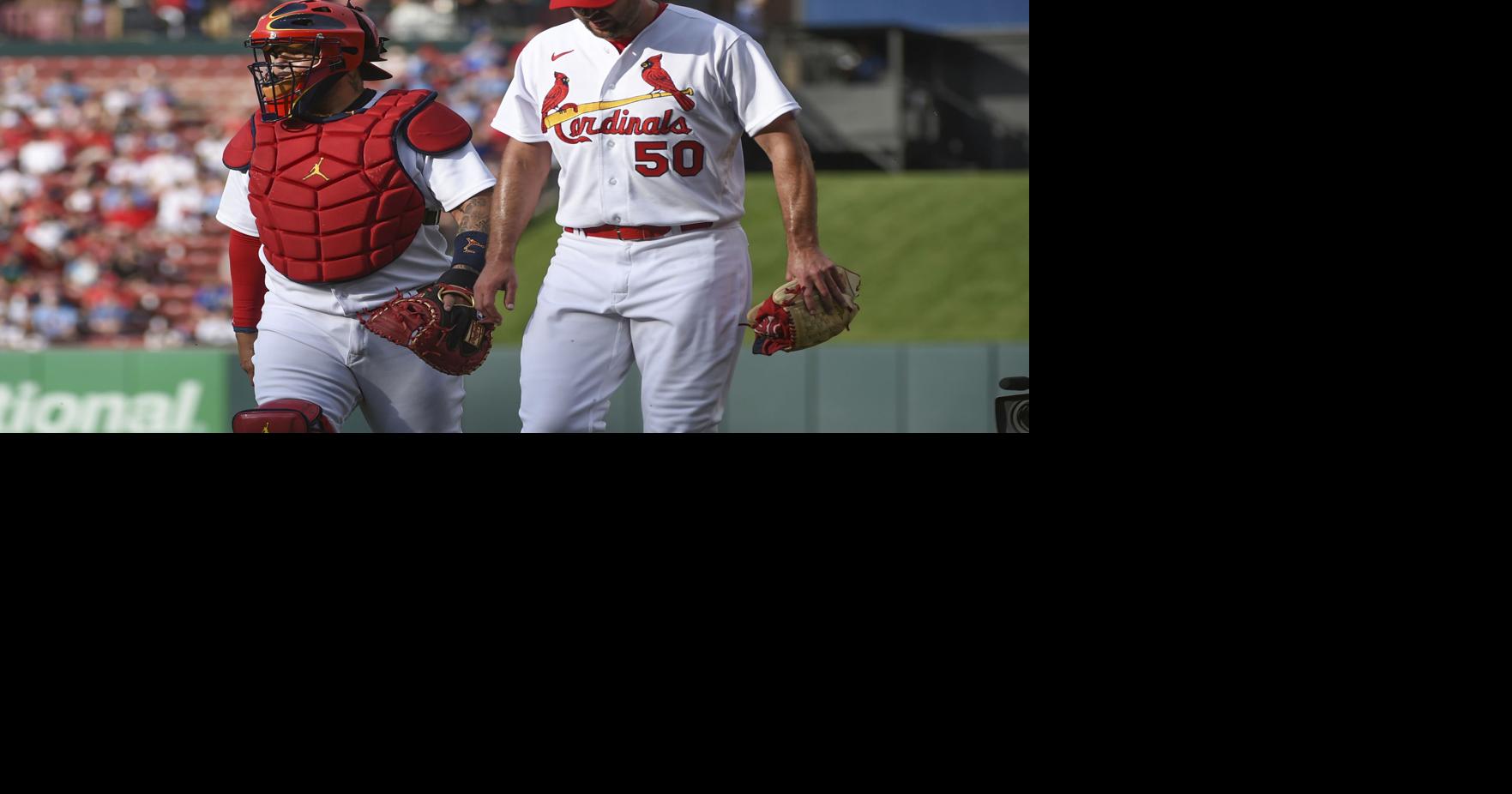 St. Louis Cardinals' Adam Wainwright, Yadier Molina make record