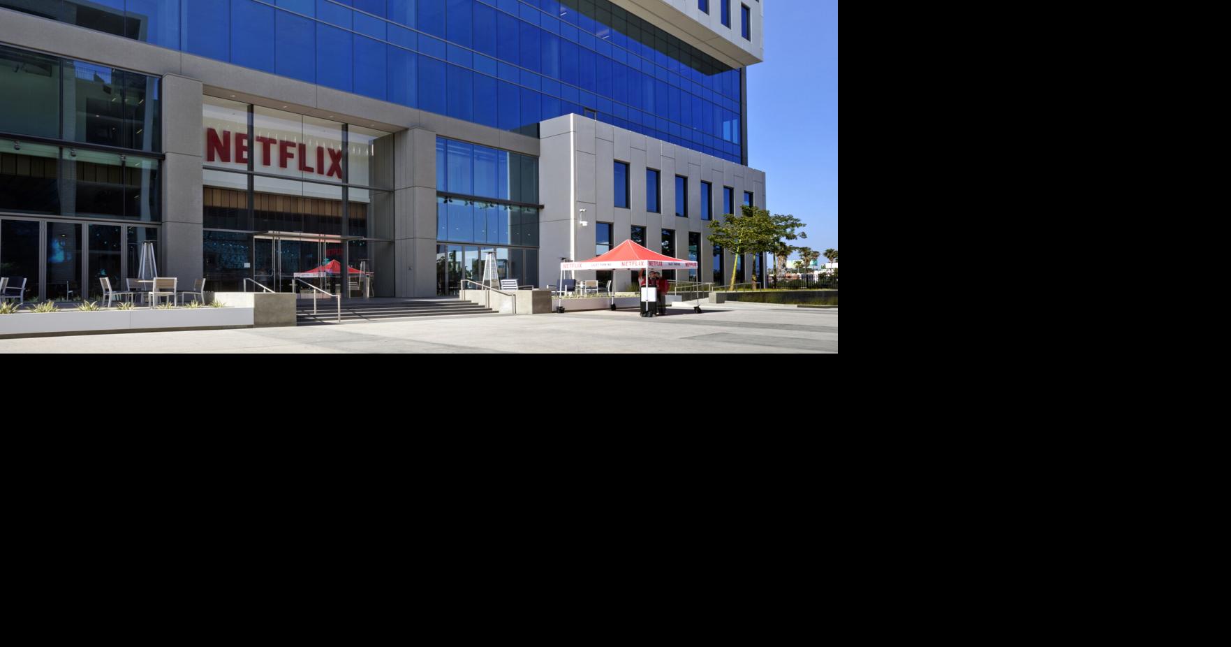 A view of Netflix' s headquarters in Los Angeles. | News |  