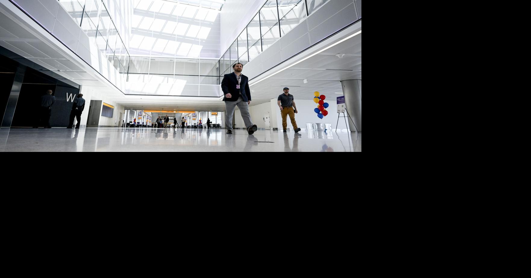 The new C concourse addition at Denver International Airport on May 5, 2022.