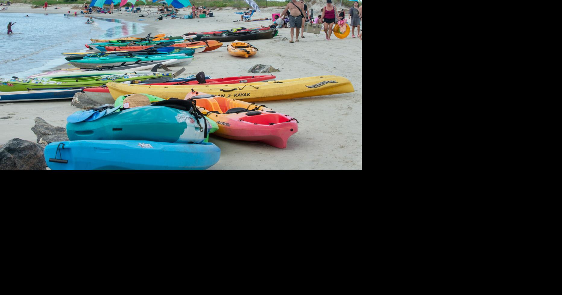 Paddleboarders, kayakers hit the water for FLOW SSI 26