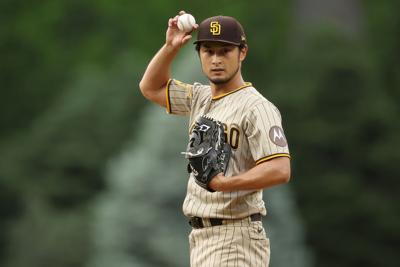 Baseball: Darvish earns 1st win of 2021, 1st with Padres