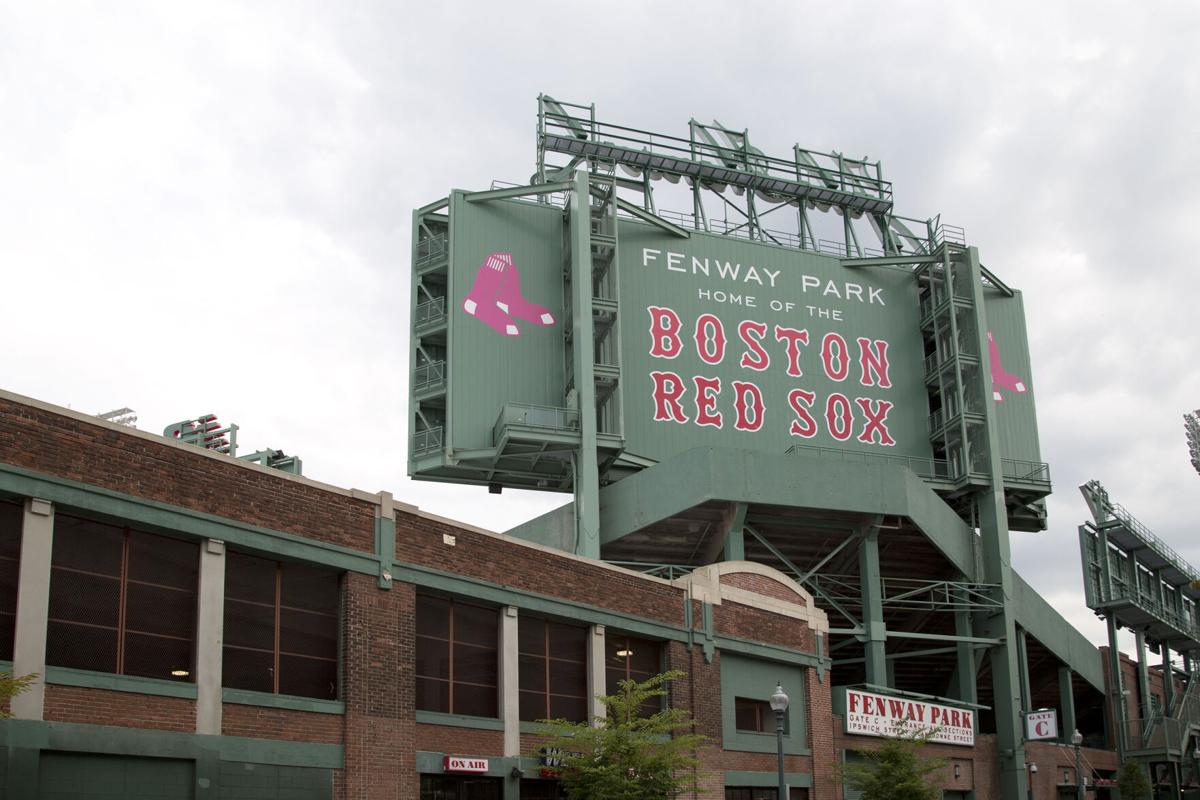 Vintage Shot of Fenway Park, Boston, MA. Editorial Image - Image