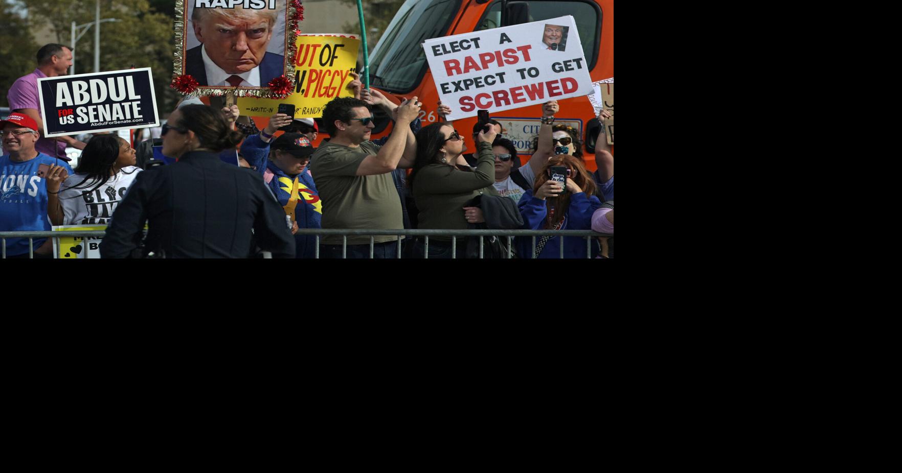 Trump attacks El-Sayed over Muslim faith at Michigan rally Hadriana Lowenkron and María Paula Mijares Torres, Bloomberg News Oct 25, 2026 1 hr ago