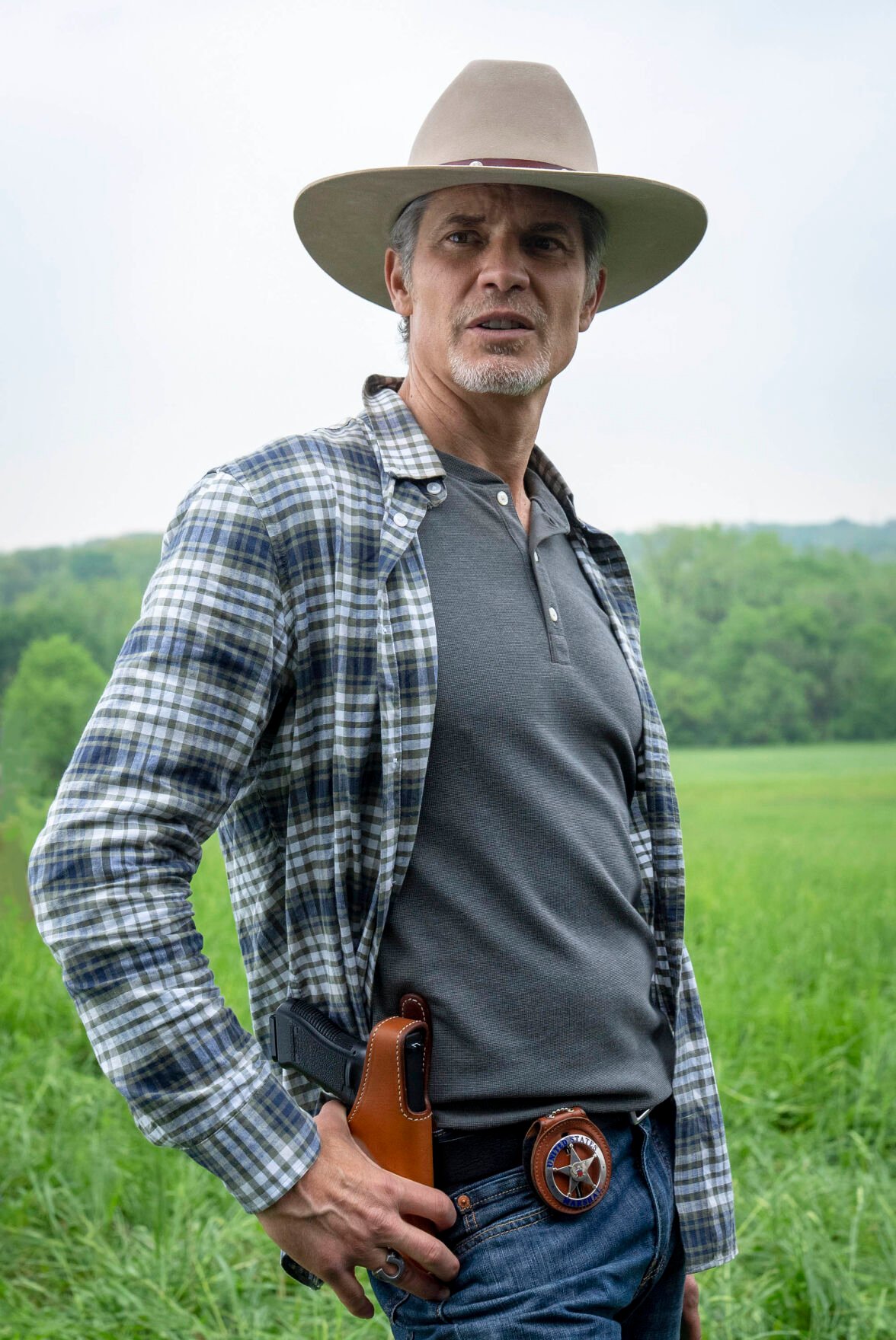 TV Tinsel Timothy Olyphant dons Stetson once more in Justified City Primeval News thebrunswicknews