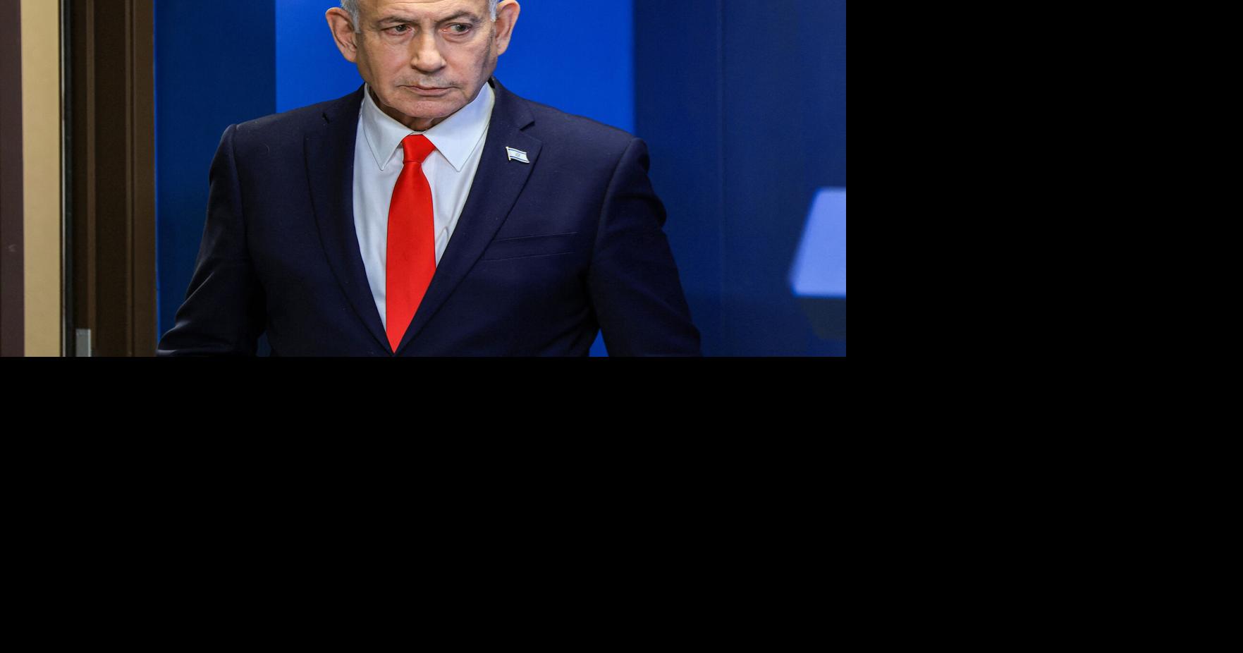 Israel's Prime Minister Benjamin Netanyahu gives a news conference in Jerusalem on June 15, 2026.
