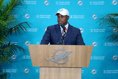 miami dolphins press conference today