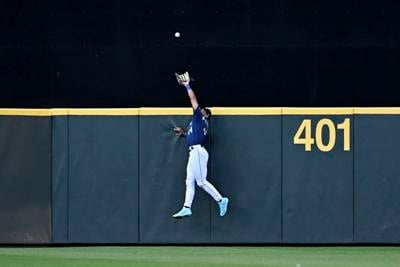 Commentary: Julio Rodriguez delivers for Mariners, just not when they  really need it