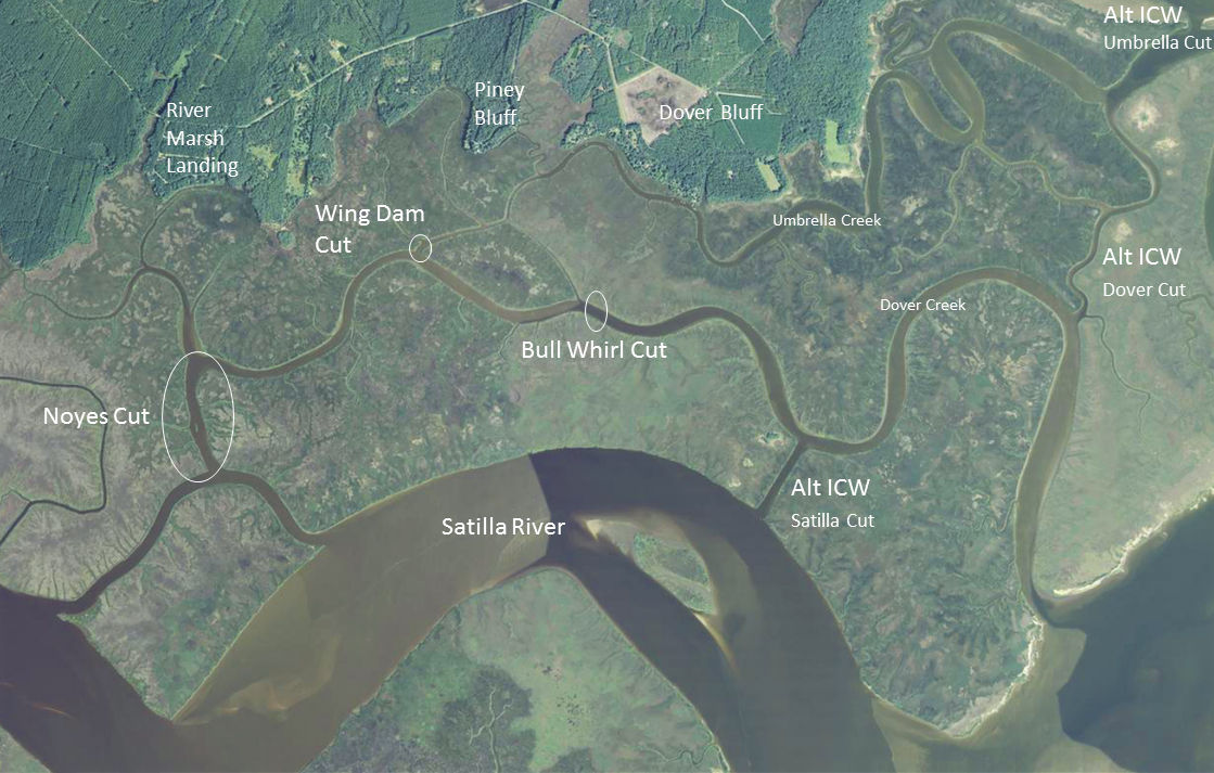 Restoring habitat in the northern Satilla River marshes Life The