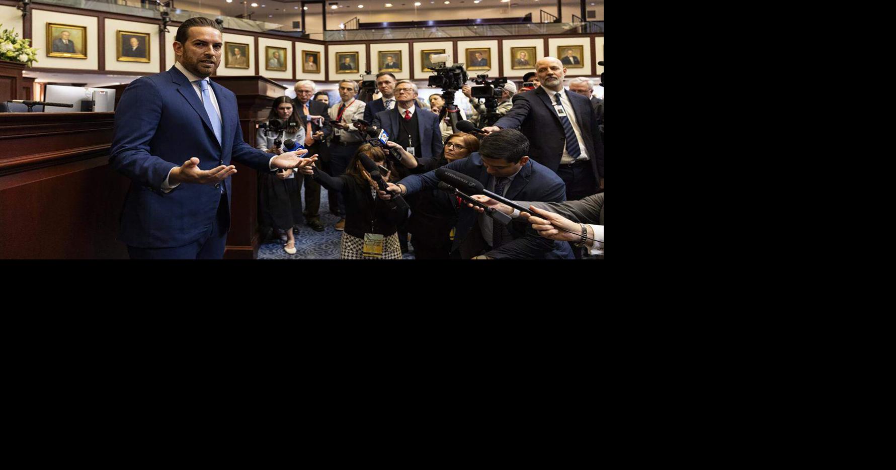 Filing reveals Florida House speaker's private client list, including Airbnb, Newsmax Garrett Shanley and Claire Heddles, Miami Herald Jul 6, 2026 2 hrs ago