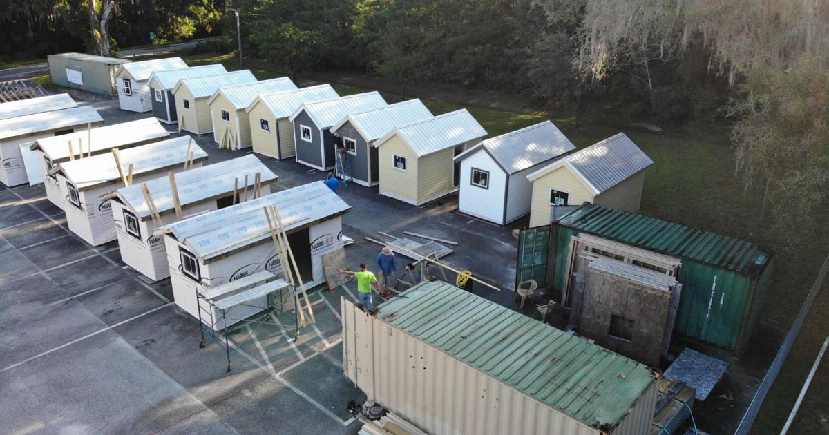Homeless to live at tiny home village in Brunswick