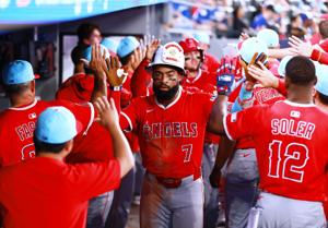 Jo Adell’s homer is not enough as Angels lose to Blue Jays in 10 innings