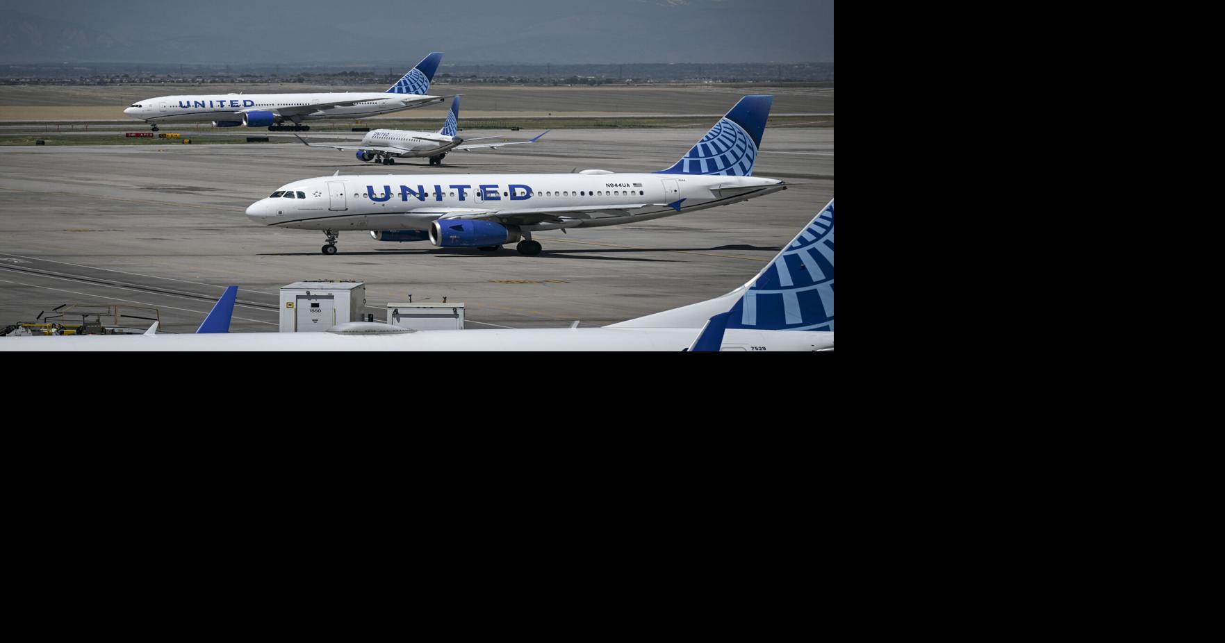 United Airlines planes at Denver International Airport in Denver on Wednesday, July 2, 2025.