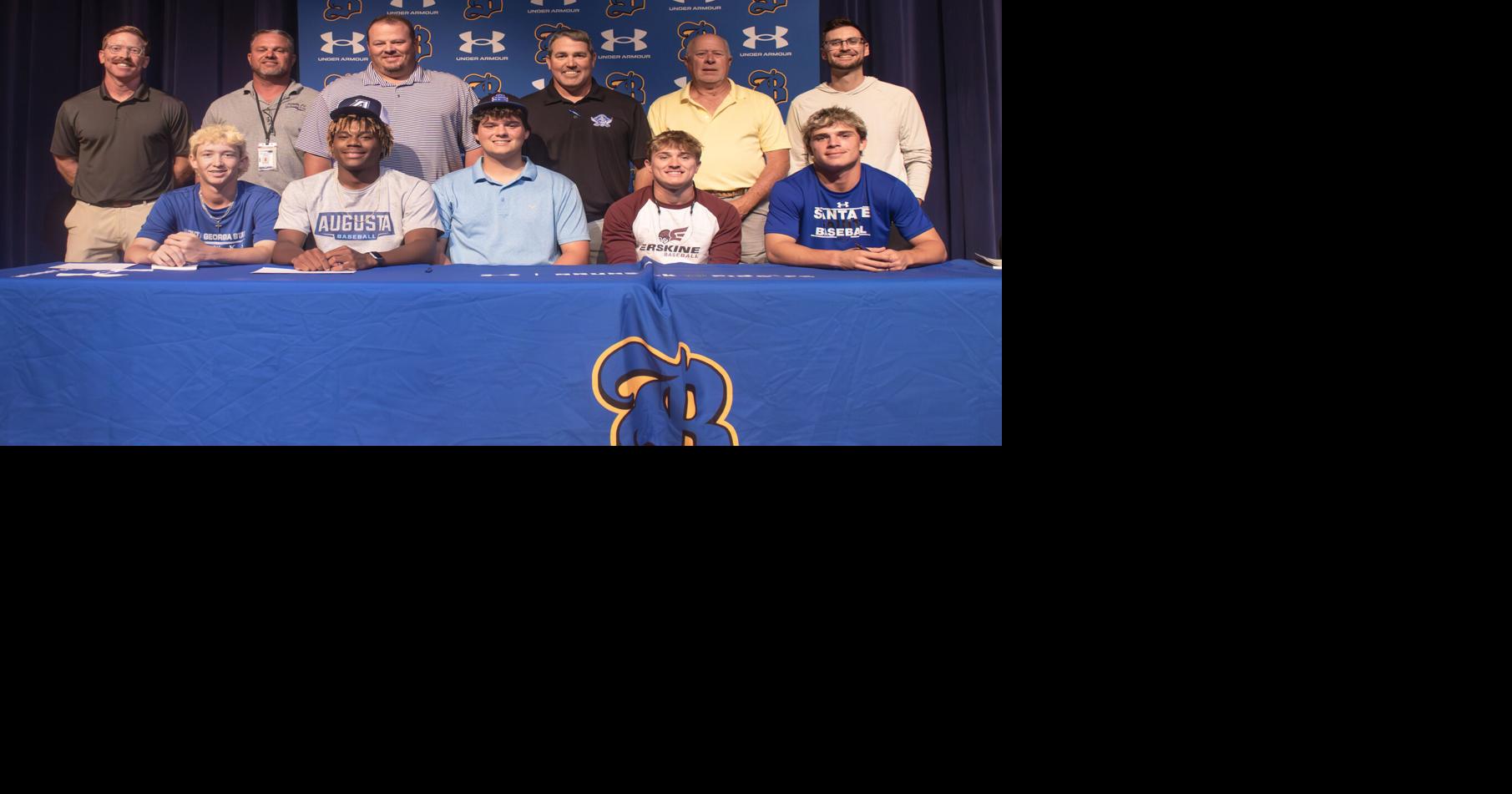 THE STUFF OF LEGENDS: Five Pirates sign following historic baseball season at Brunswick High