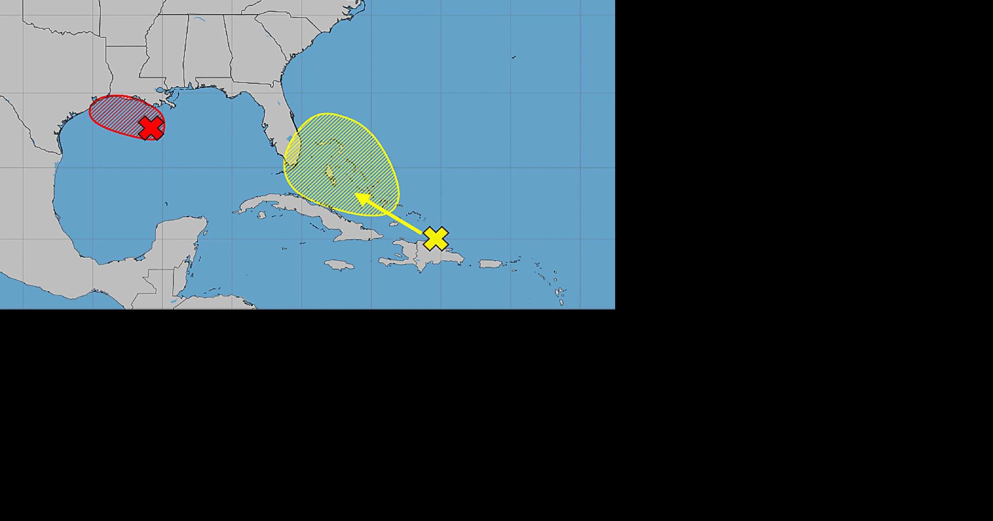 Remnants of Dolly bound for Florida while Tropical Storm Edouard could form in Gulf, NHC says Richard Tribou, Orlando Sentinel Aug 31, 2026 1 hr ago