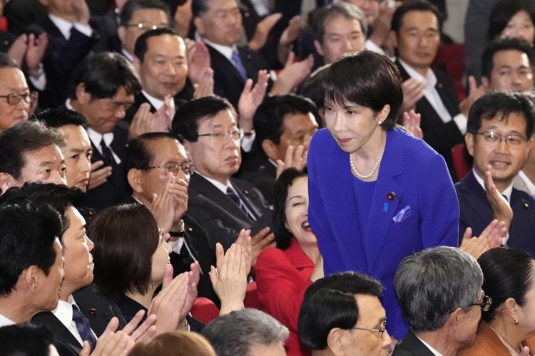 Japan elects its first female prime minister, in photos