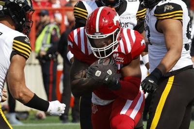 Stampeders down Tiger-Cats 38-26 in Calgary debut for quarterback Vernon Adams Jr.