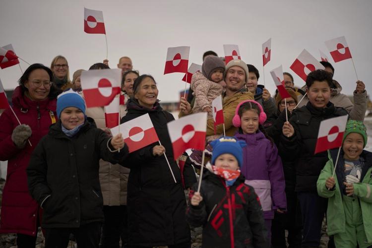 On a cold northern island, a mantra rises: 'Greenland is not for sale'