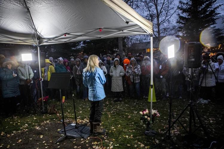 Vigil held for Grizzly No. 399, the beloved Grand Teton bear who was killed by a vehicle