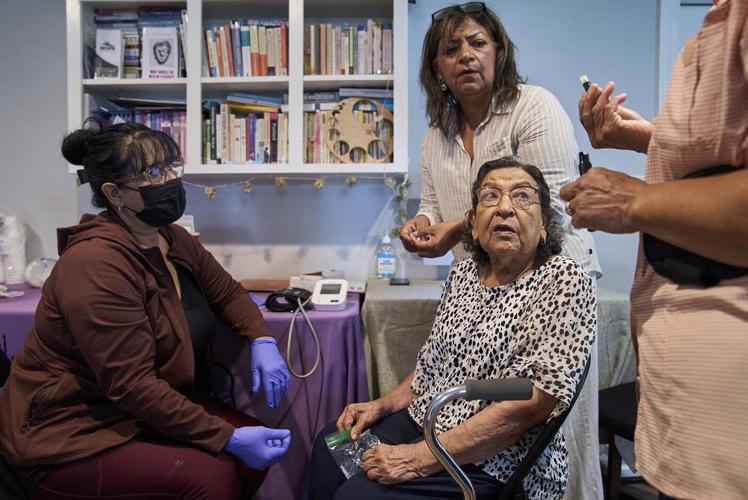 PHOTO ESSAY: A Texas town's residents stay inside -- even when they need medical care