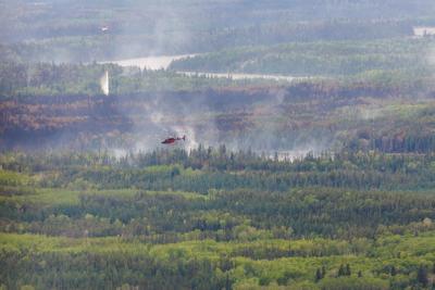 One home destroyed after wildfire enters town in northern Manitoba