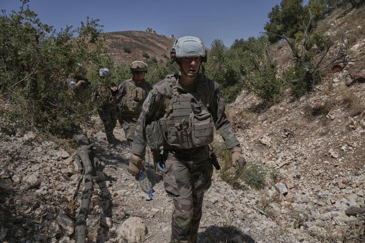 Hidden in the hills: photos of French peacekeepers uncovering Hezbollah's remnants in Lebanon
