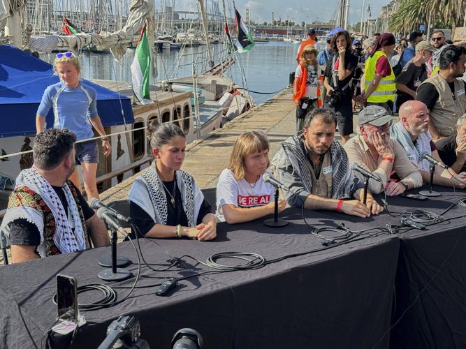 Ships carrying aid, activists, and celebrities to set sail from Barcelona to Gaza