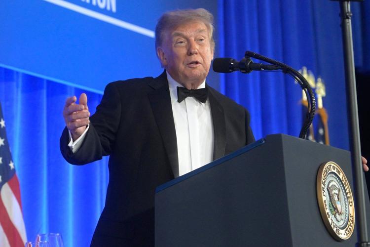 'The show must go on,' Trump says at White House correspondents' dinner rescheduled after shooting