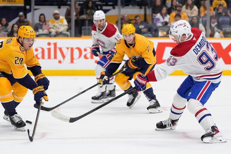 Canadiens win fourth straight by beating Predators 4-1
