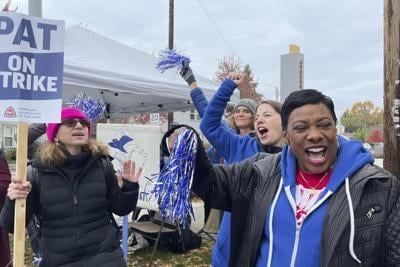 Teachers in Portland, Oregon, strike for a 4th day amid impasse with school district